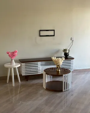 TV Stand Tvstand/Flat TV Stand 6ft/Storage Tvstand White
