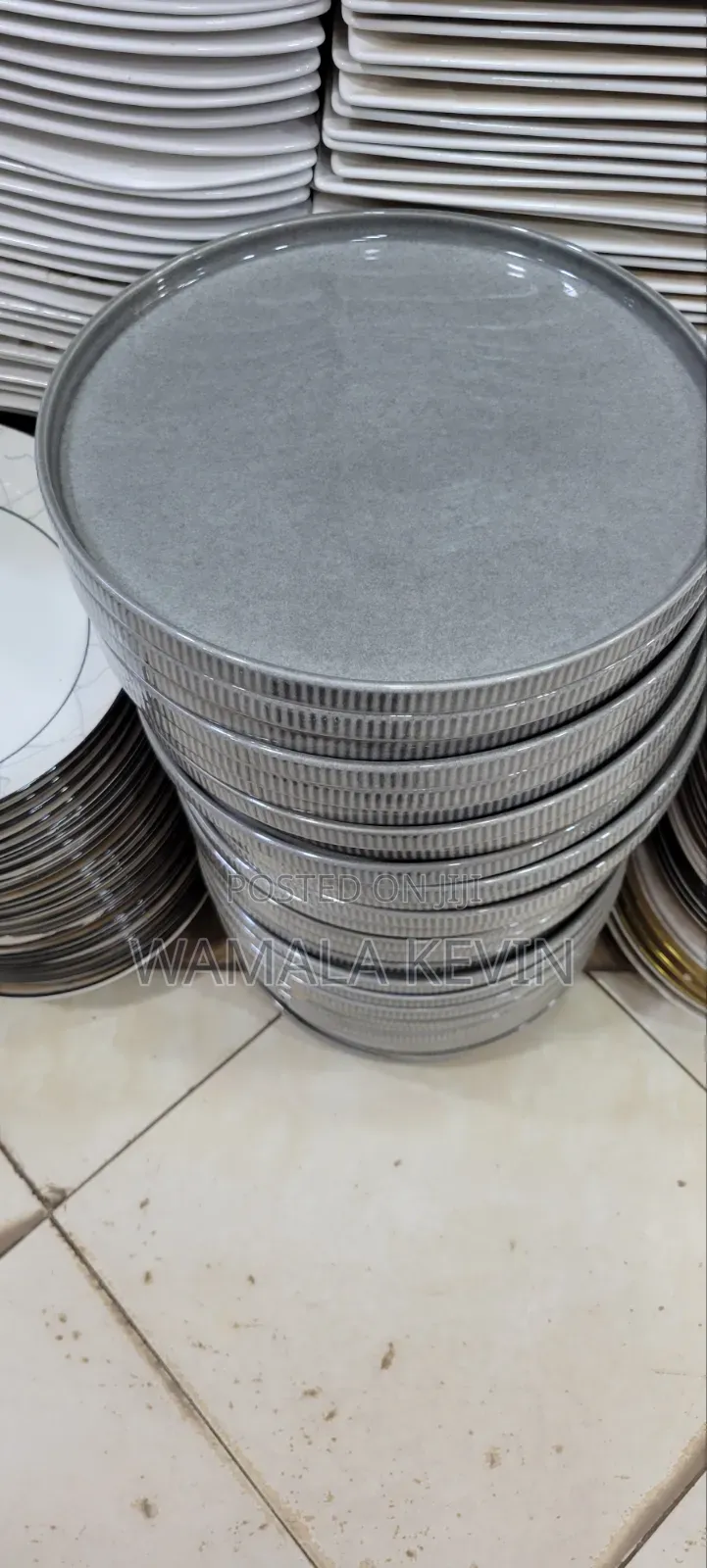 Stock of Agray Dinner Plates