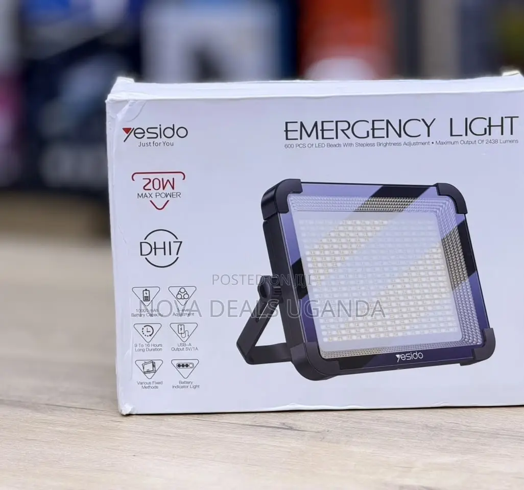 Yesido High Brightness Outdoor Floodlight Emergency Light, DH17