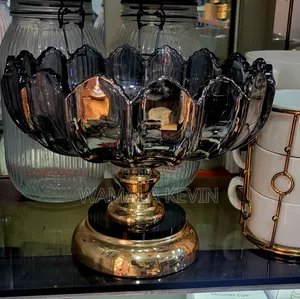 Decorative Glass Fruit Bowl