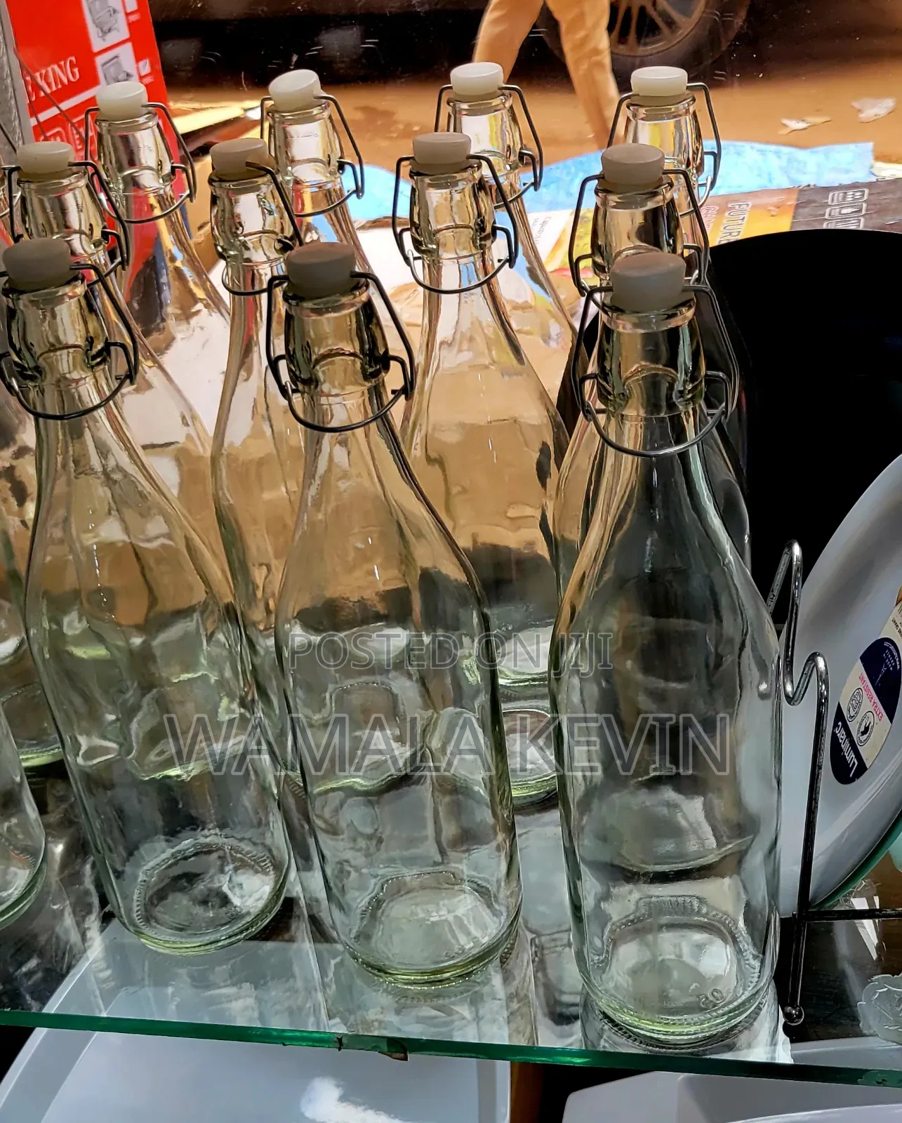 Glass Swing Bottle