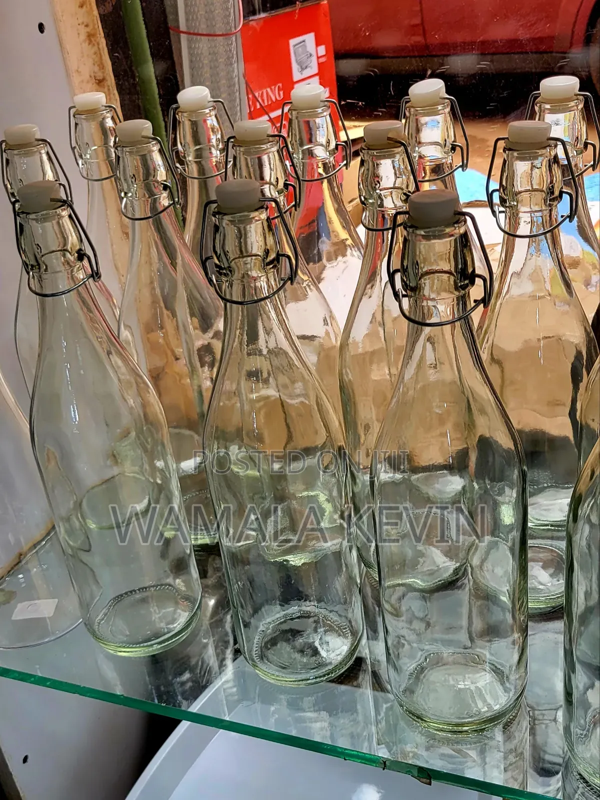 Glass Swing Bottle