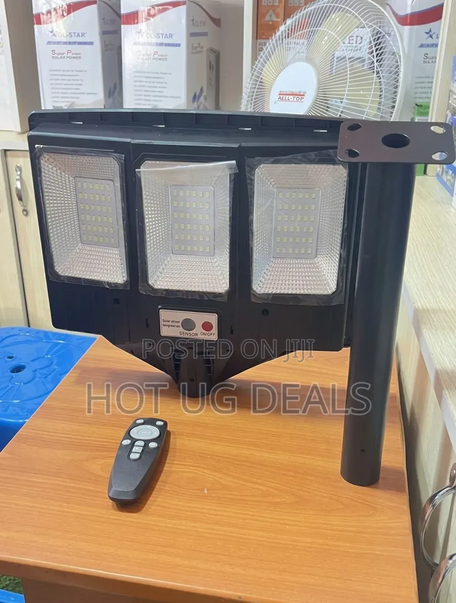 180W Waterproof Solar Street Light Outdoor Motion Sensor & Remote |