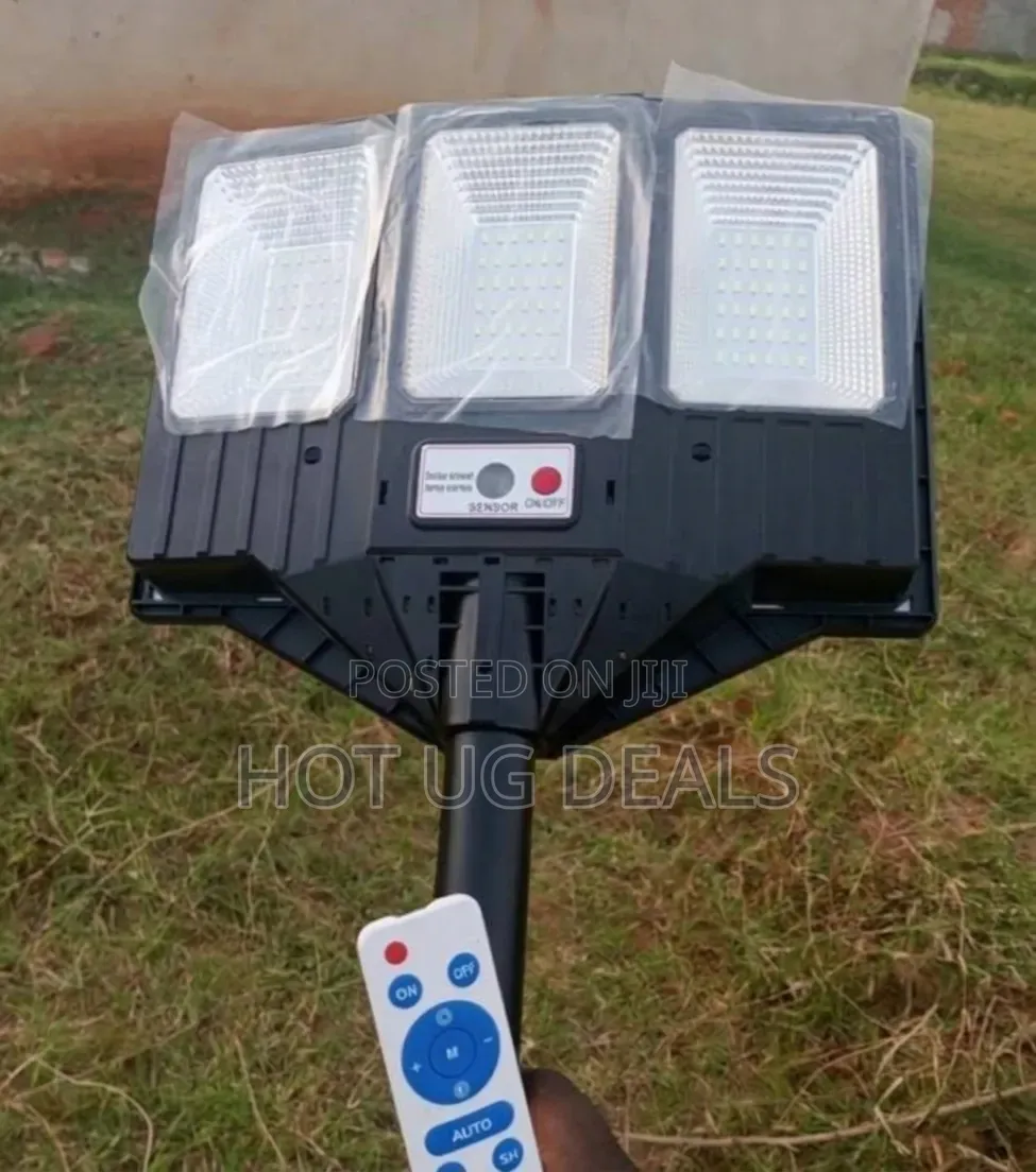 180W Waterproof Solar Street Light Outdoor Motion Sensor & Remote |