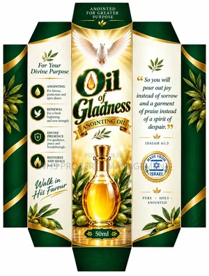 Oil of Gladness | Anointing Oil