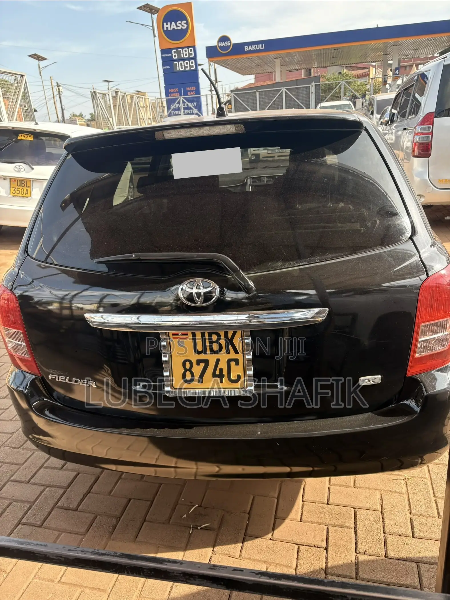 Toyota Corolla Fielder 1.5 Petrol AWD 2008 Black