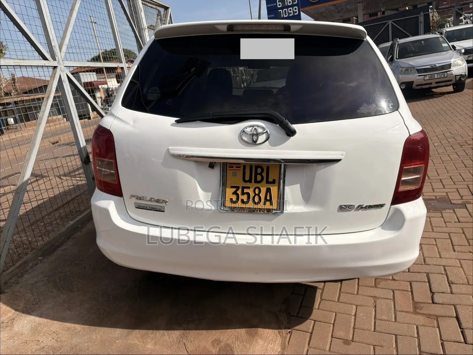 Toyota Corolla Fielder 2010 White