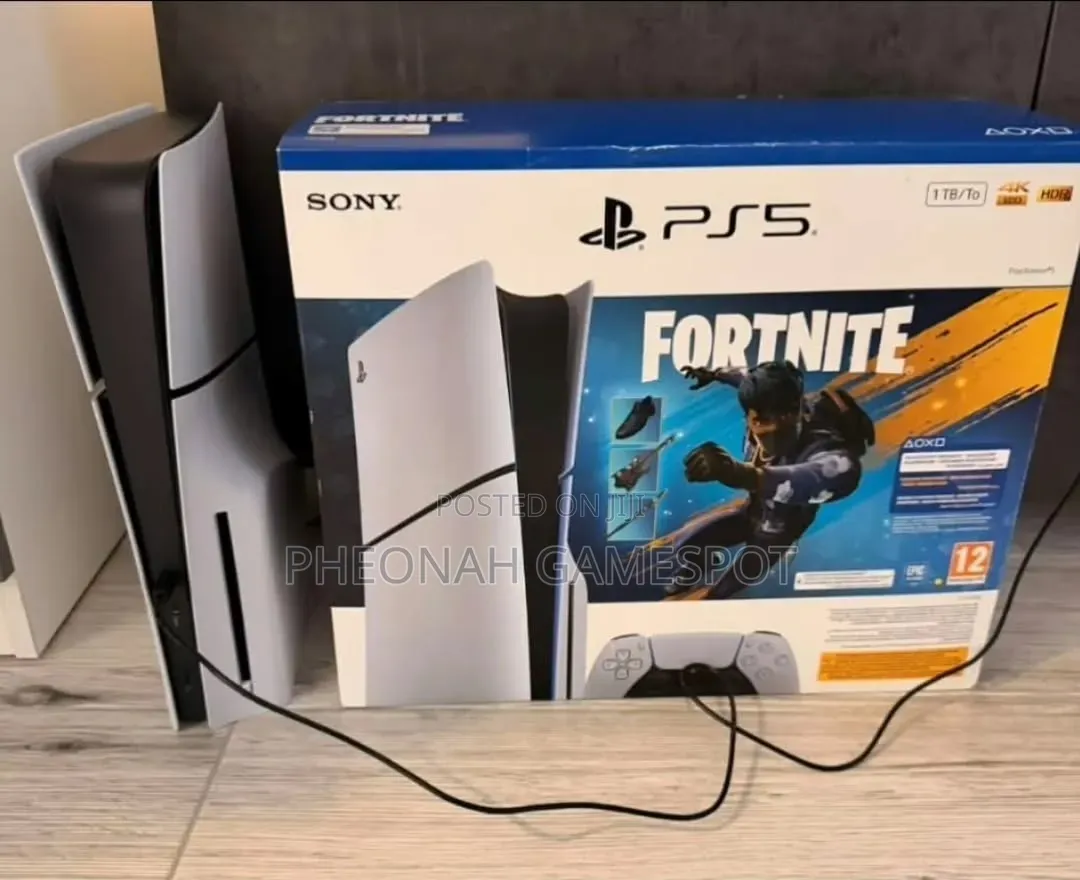 Brand New PlayStation 5 Slim Disc Version Fortnite Edition. Play Has