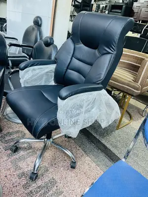 Brandnew Black Heavy Handle Office Adjustable Chair