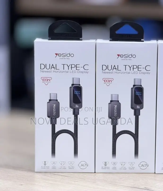 Yesido CA179 Type-C to Type-C Cable 100W Fast Charger