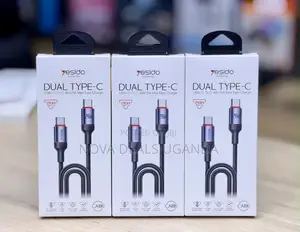 Yesido CA186 240W Type-C to Type-C Cable, 2M USB C Cable