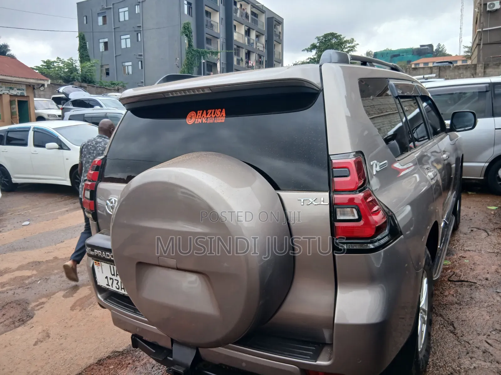 Toyota Land Cruiser Prado 2021 Gold