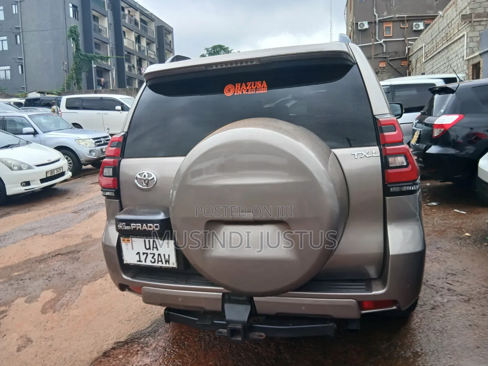 Toyota Land Cruiser Prado 2021 Gold