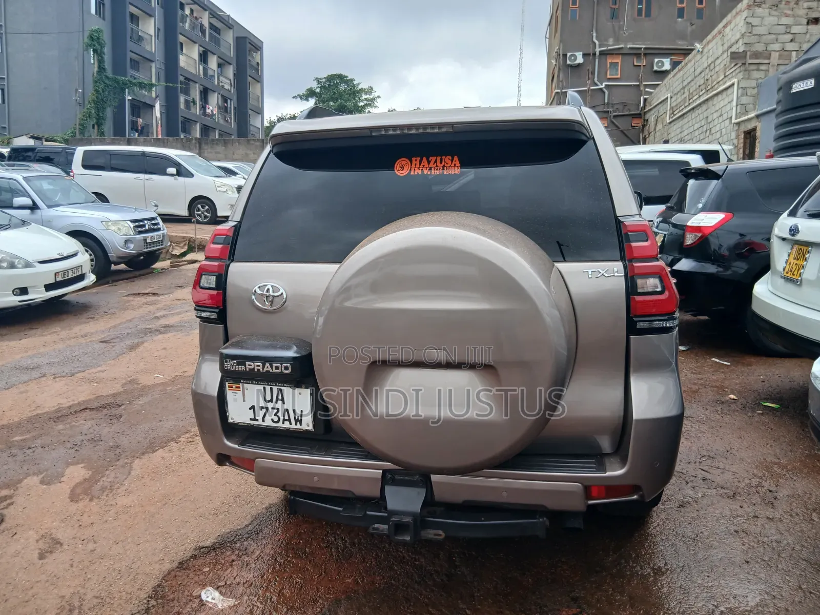 Toyota Land Cruiser Prado 2021 Gold