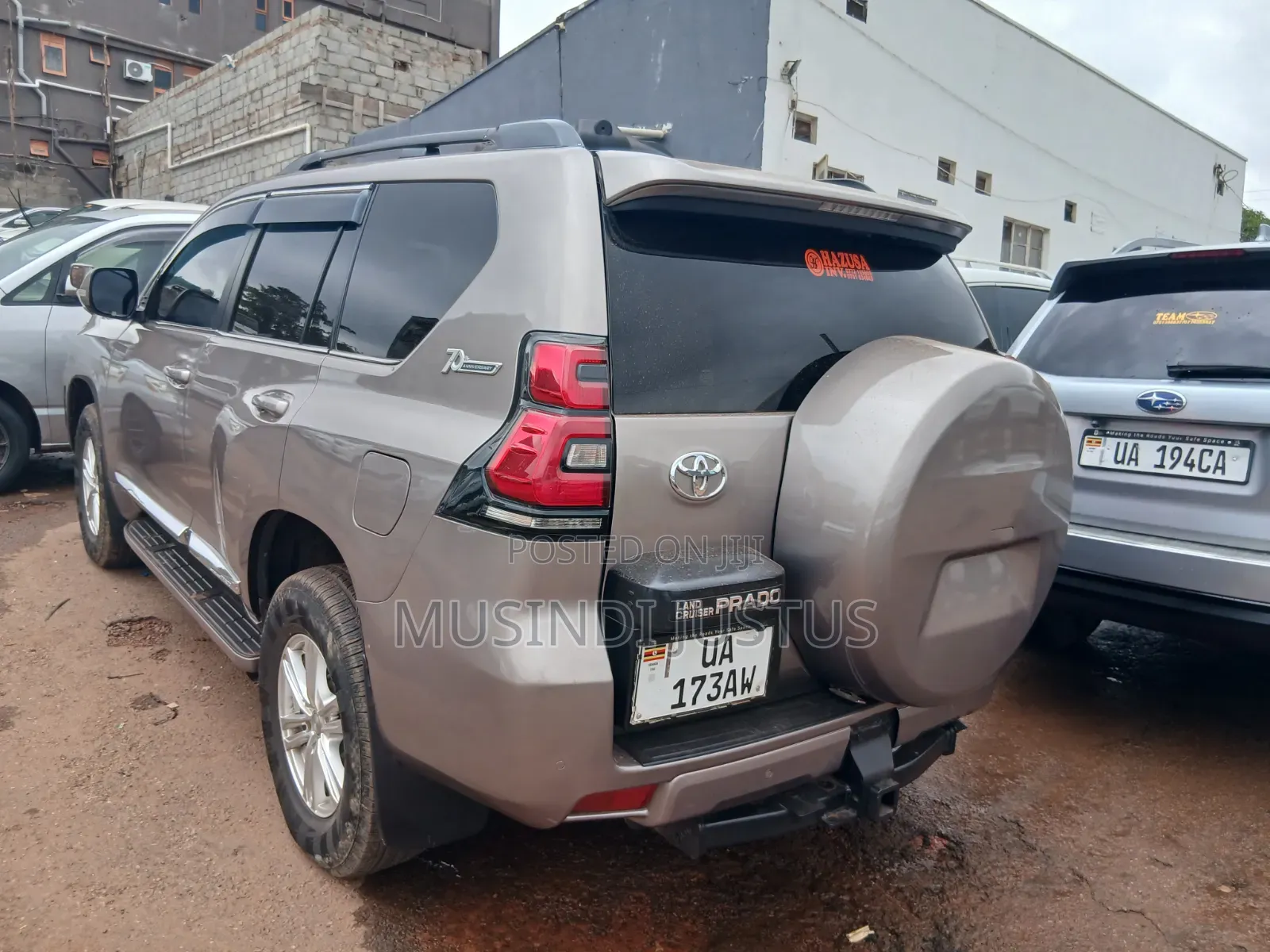 Toyota Land Cruiser Prado 2021 Gold