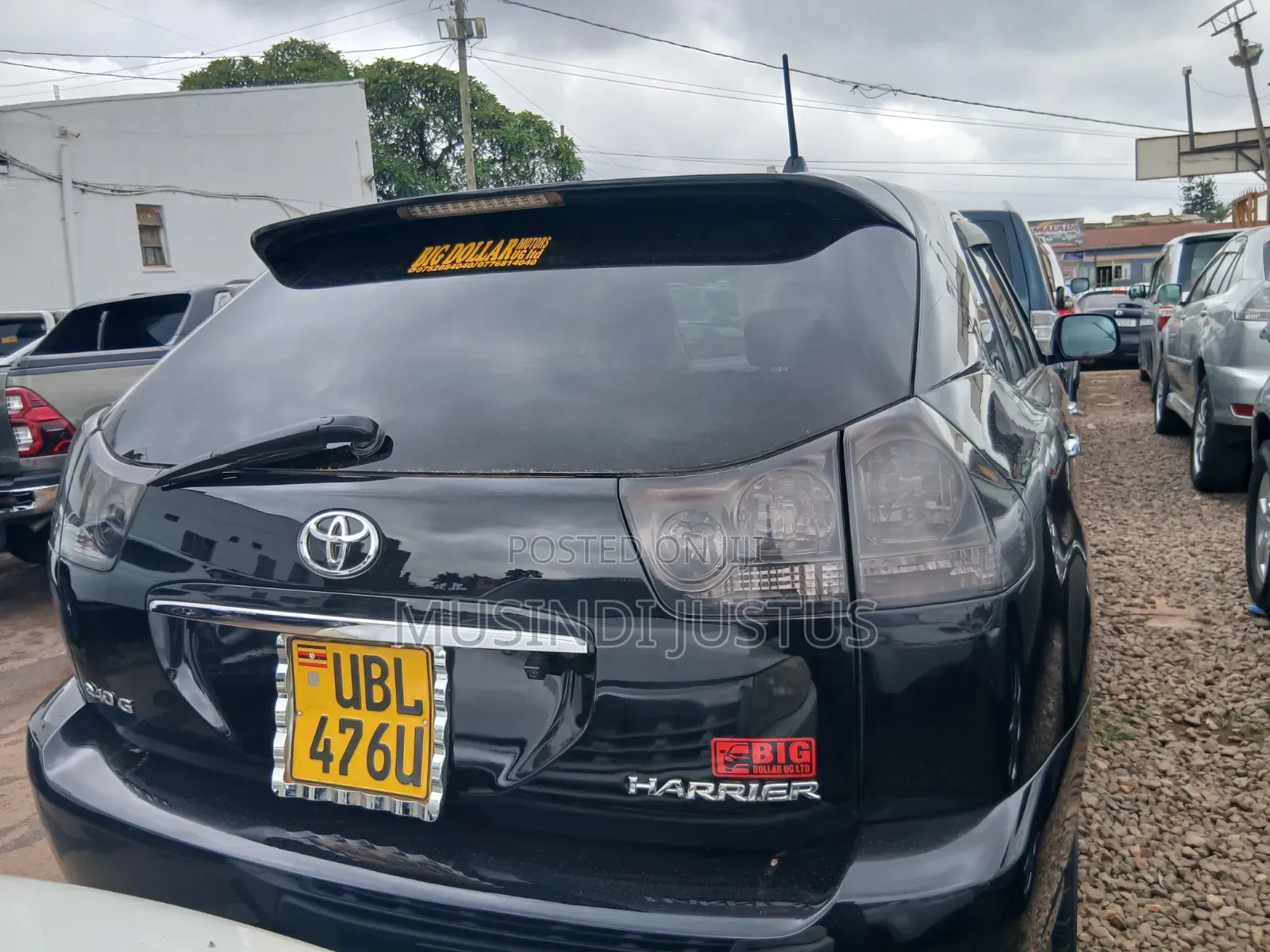 Toyota Harrier 2008 Black
