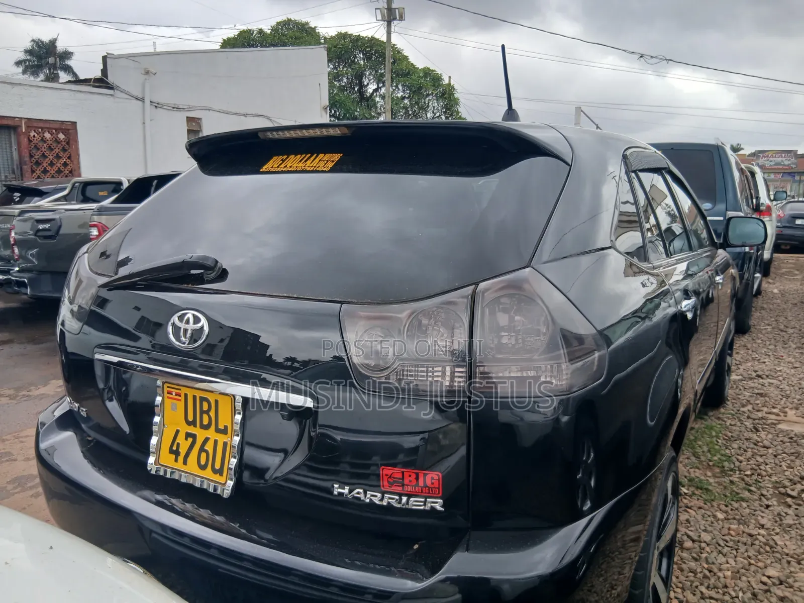 Toyota Harrier 2008 Black