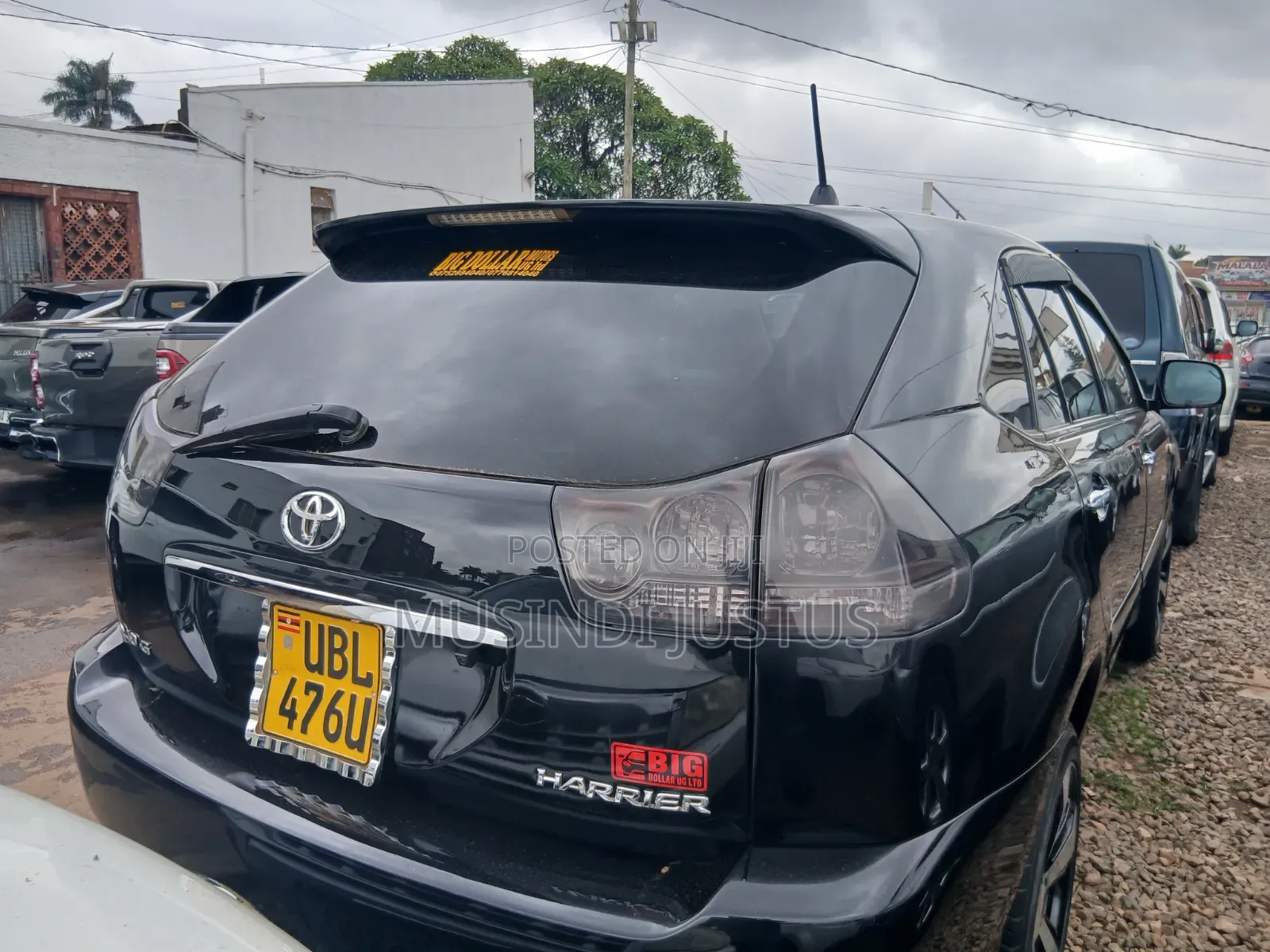Toyota Harrier 2008 Black