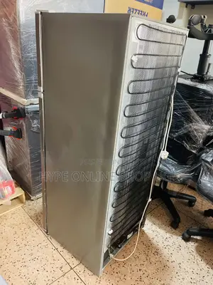 Imported Used Silver 350L Adh Double Door Refrigerator