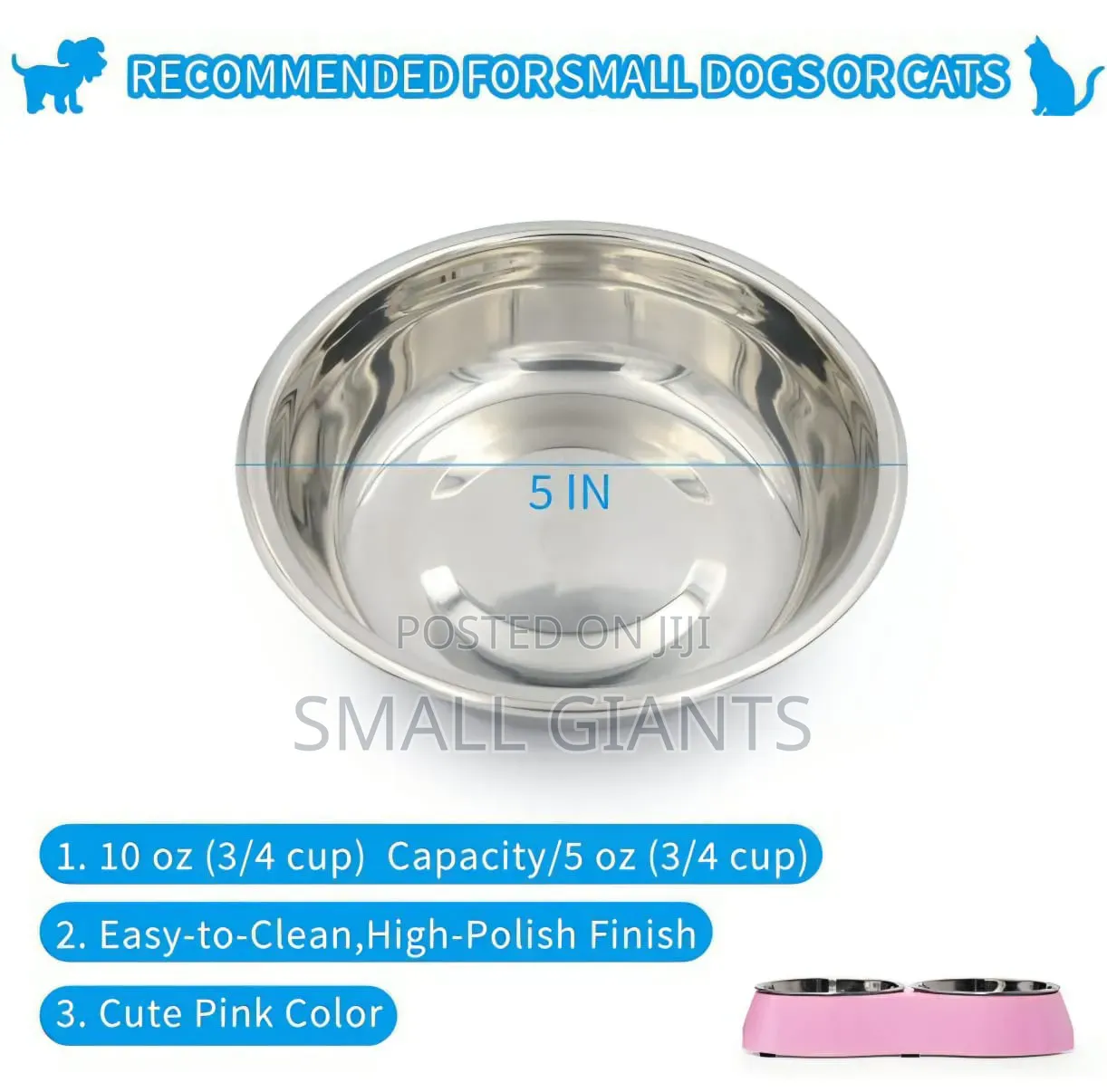 Stainless Steel Pet Bowl
