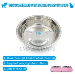 Stainless Steel Pet Bowl