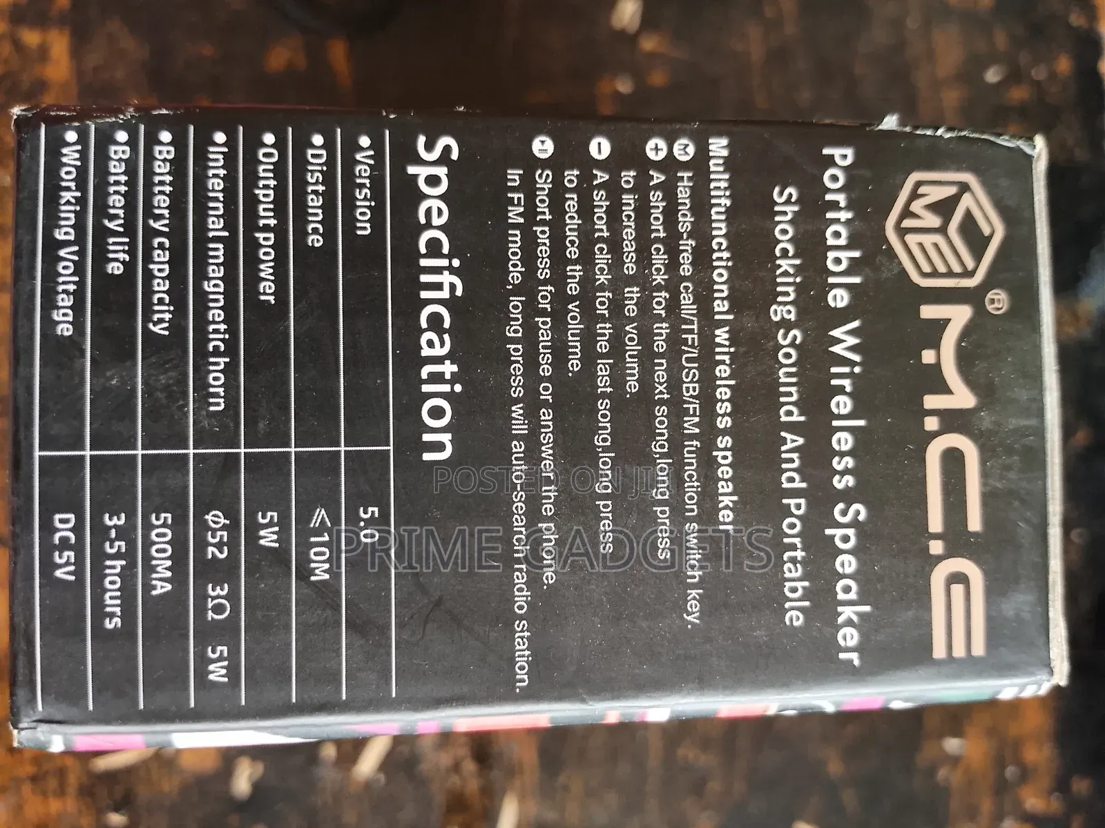 McE-050 Speaker