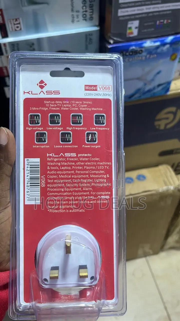 Klass 13A Automatic Voltage Protector (220v-240v) | Smart Power Guard