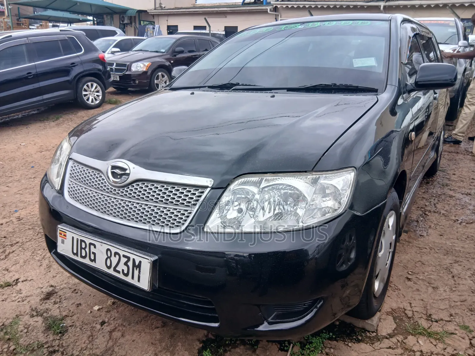 Toyota Corolla Fielder 2006 Black