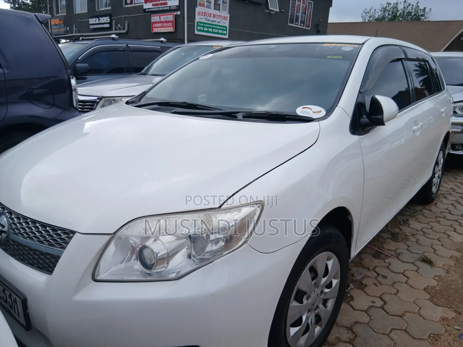 Toyota Corolla Fielder 2008 White