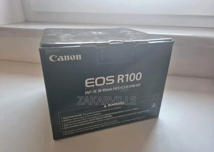 Canon EOS R100 24.1 MP Mirrorless Camera W 18-45mm STM Lens | 4k Video