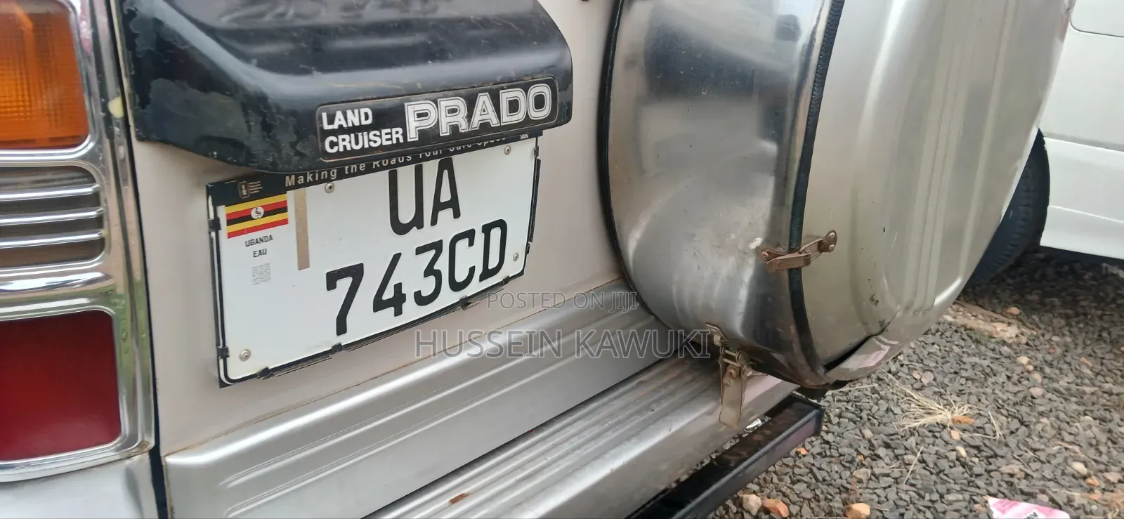 Toyota Land Cruiser Prado 2000 Silver