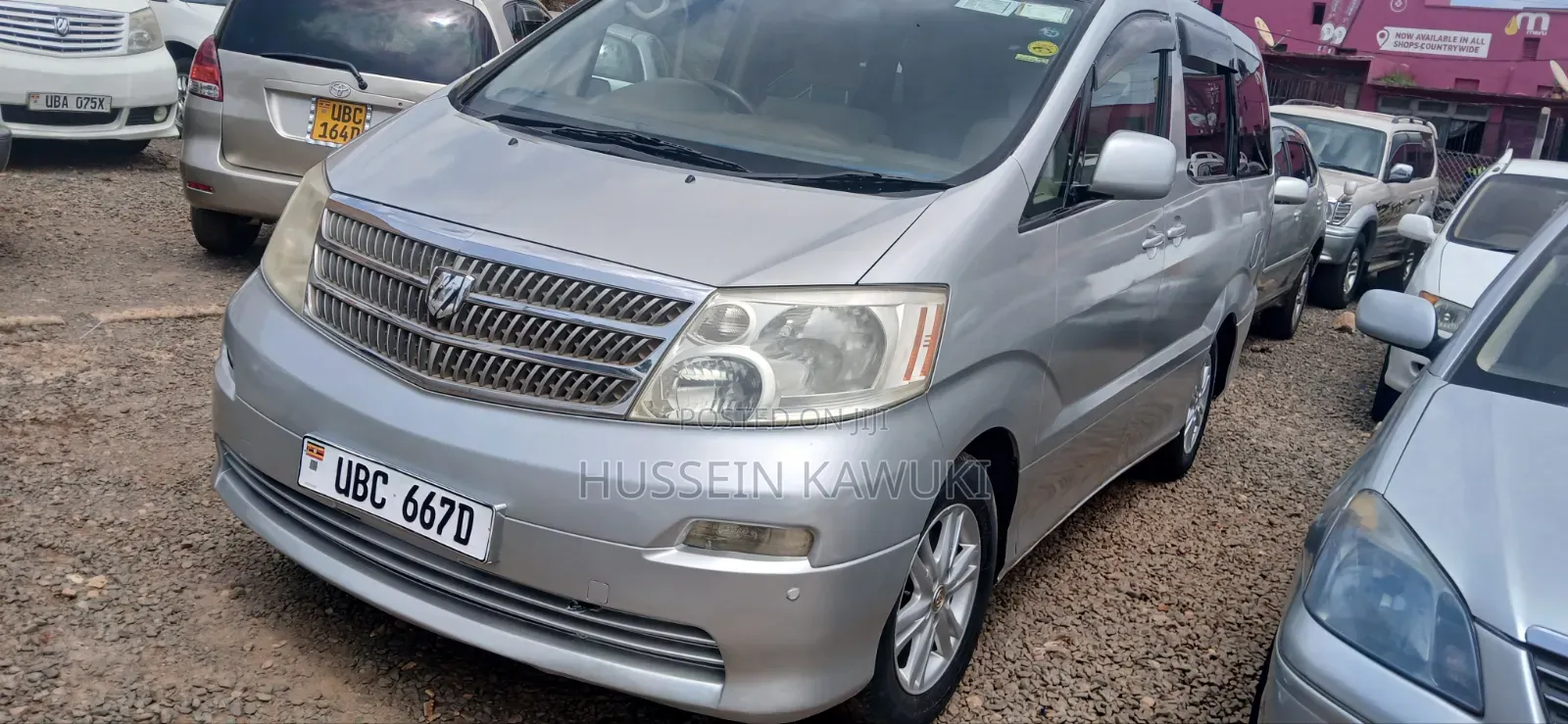 Toyota Alphard 2007 Silver