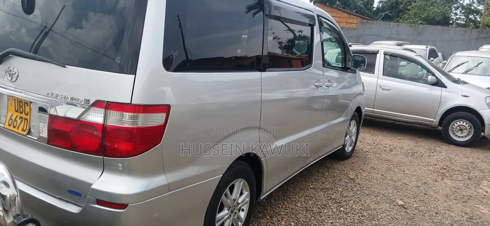 Toyota Alphard 2007 Silver