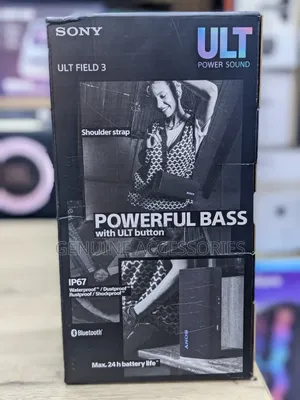 Sony ULT Field 3 Ultra Portable Bluetooth Speaker With ULT Power Sound