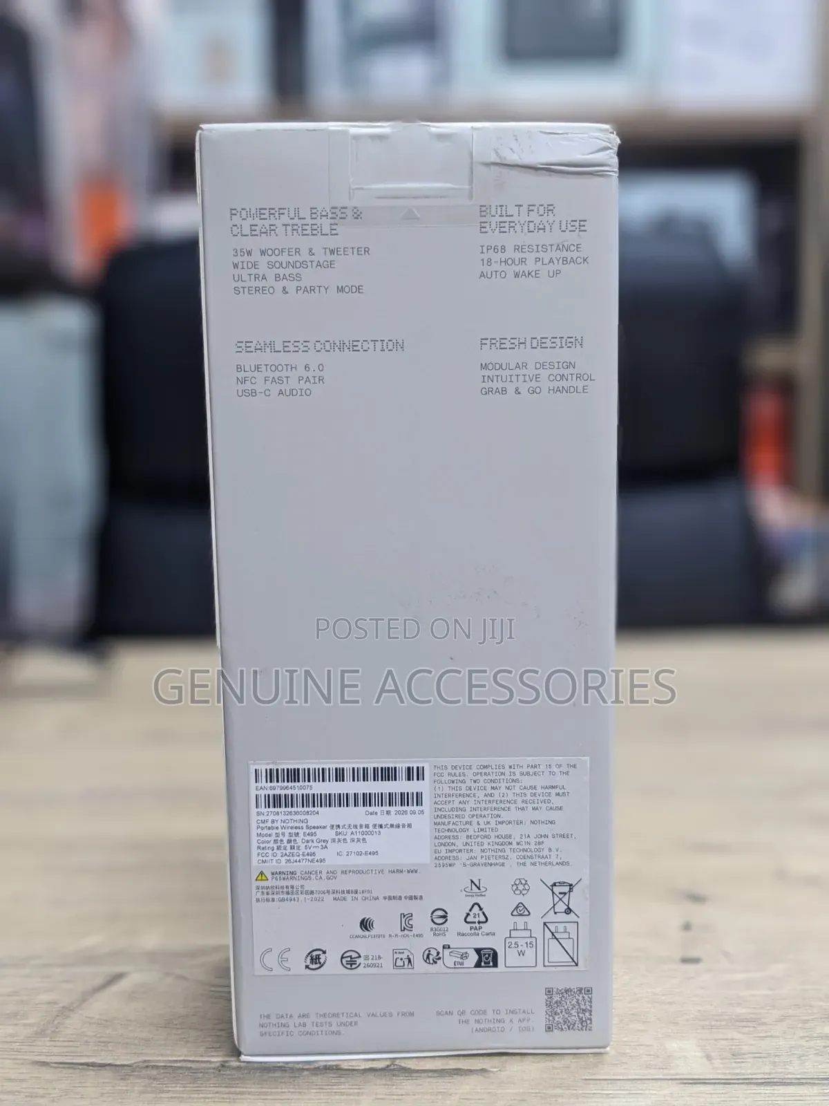 CMF Speaker M by Nothing Speaker 35W, IP68 Durability & Bluetooth 6.0