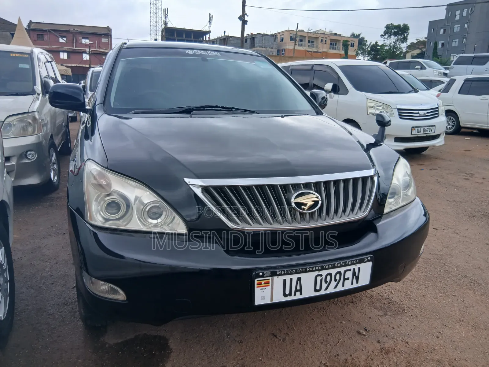 Toyota Harrier 2008 Black
