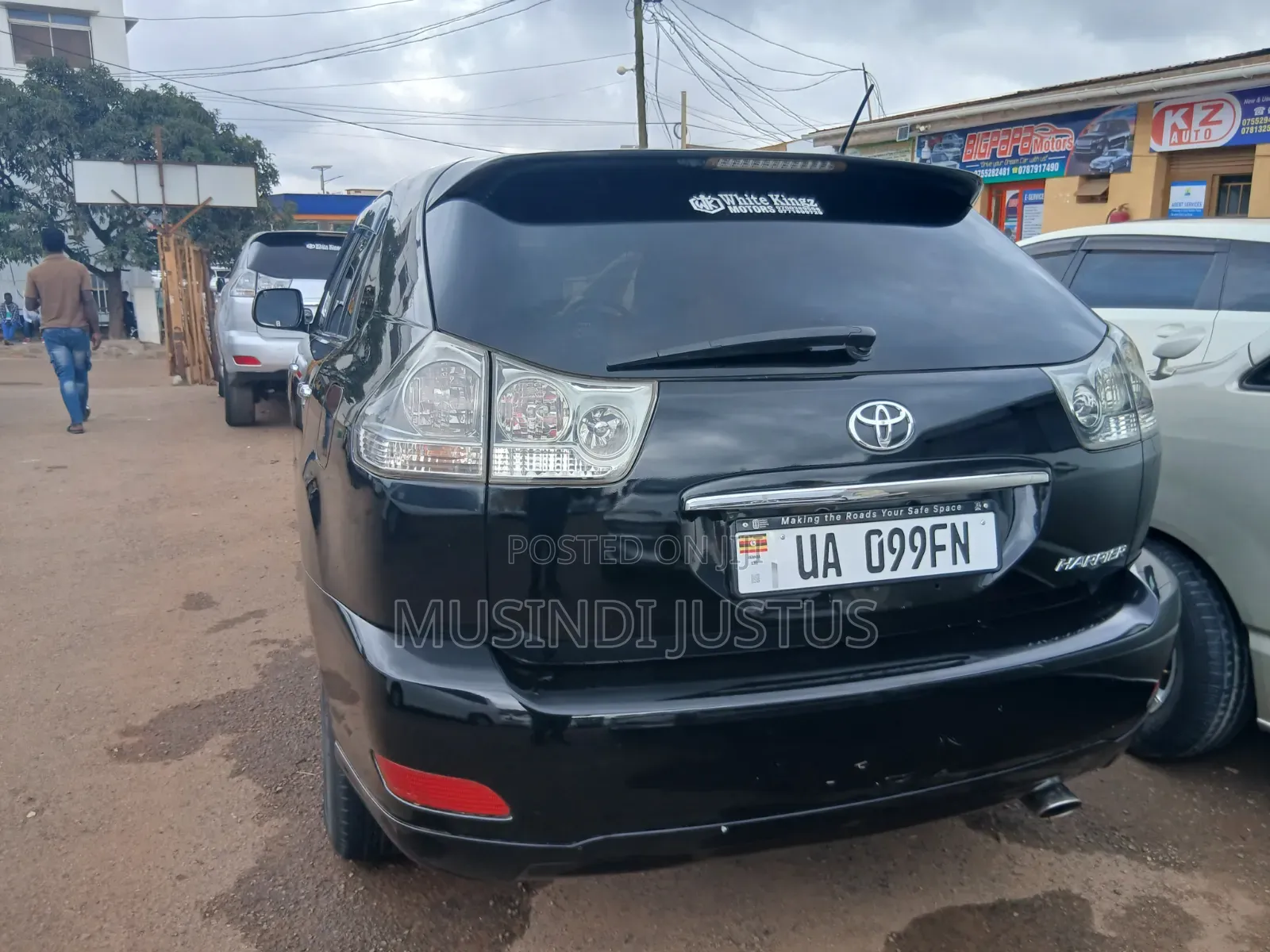 Toyota Harrier 2008 Black