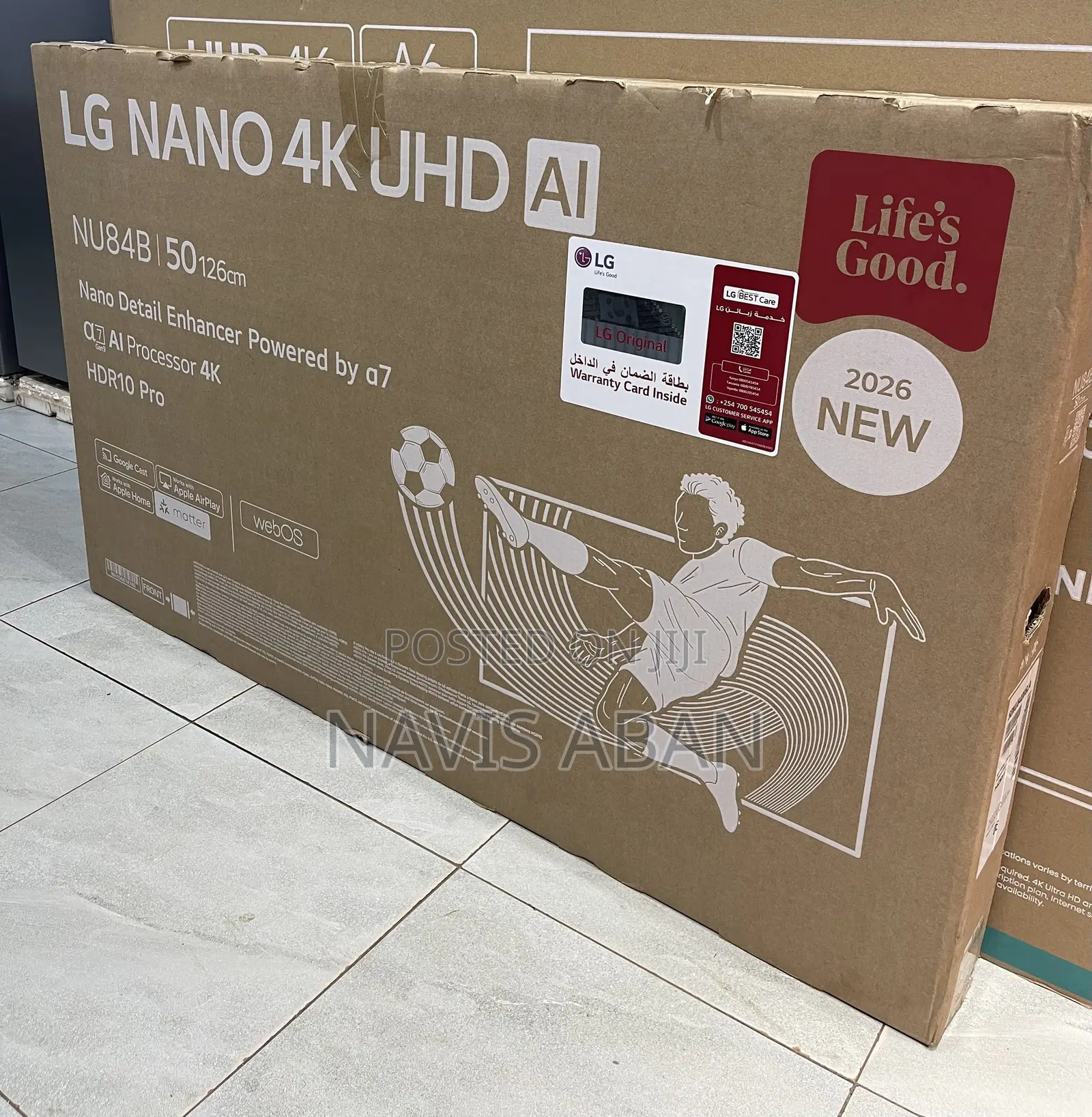 LG 50 Inches Nano 4k UHD TV