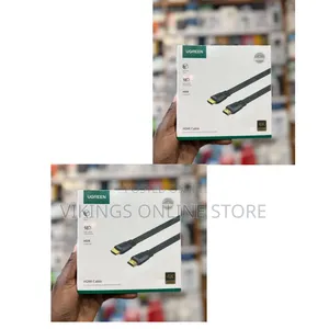 Ugreen ED015 HDMI Flat Cable ,2M Length, HDMI 2.0, Up to 4K at 60Hz