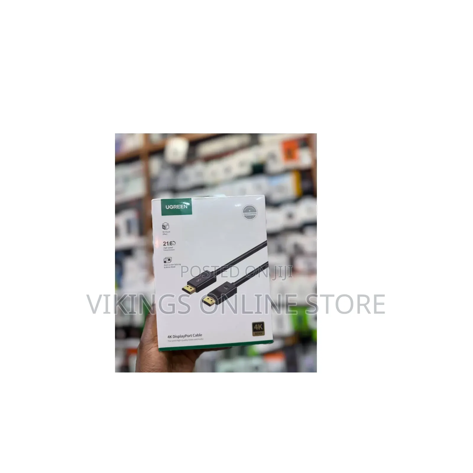 UGREEN 4K DisplayPort Cable That Supports 4K Resolution at 60Hz