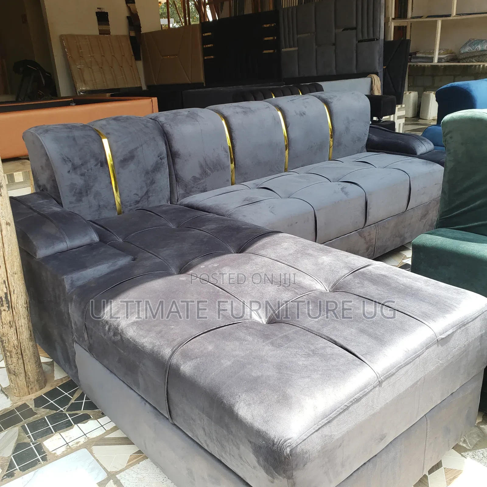 L Sofa in High Density Mattress