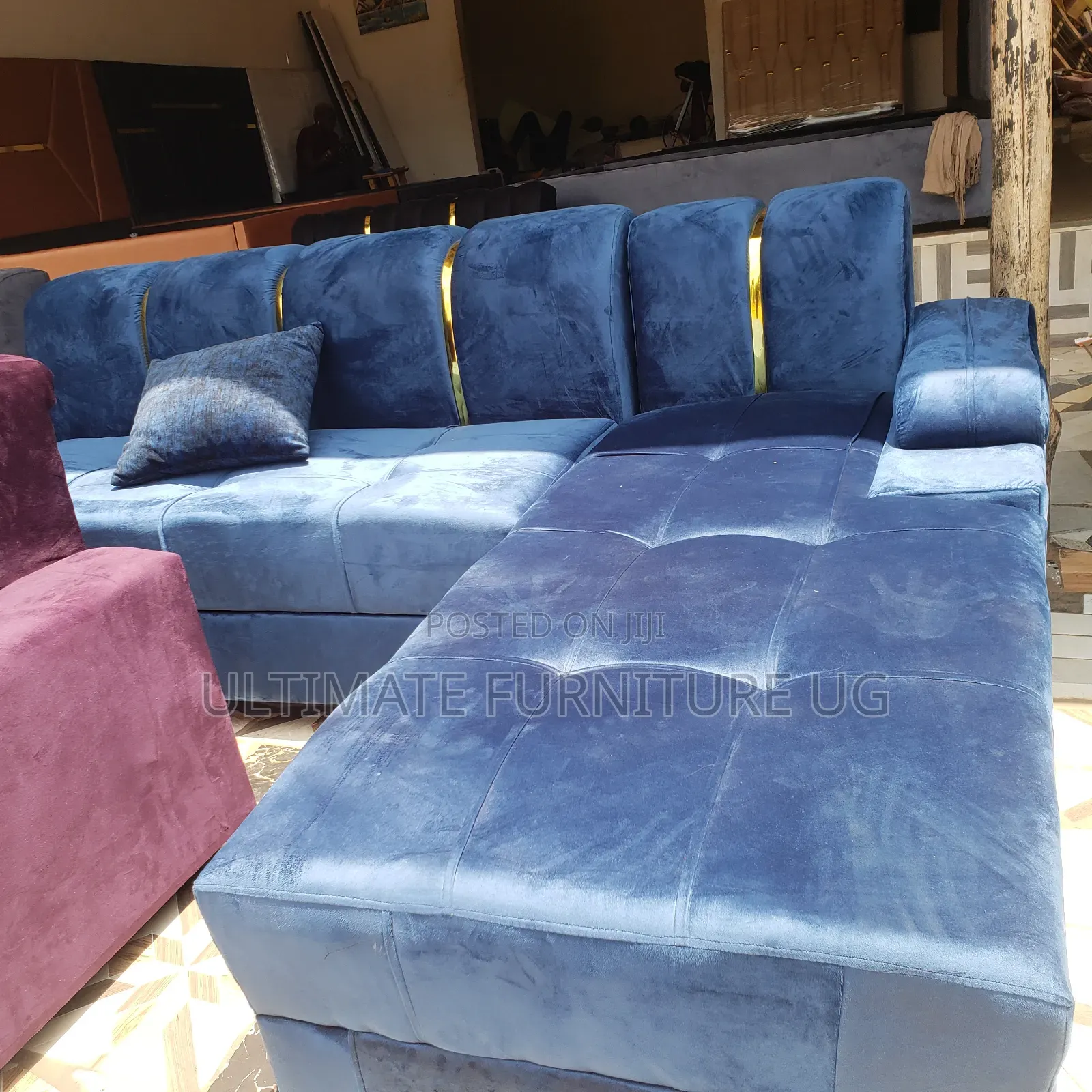 L Sofa in High Density Mattress