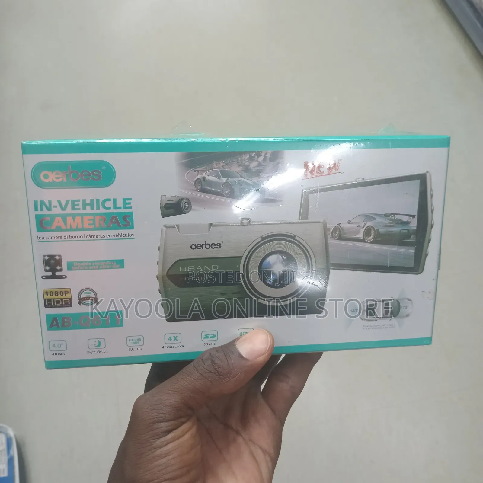 Aerbes AB- Q611 Dual Car Dash Camera DVR