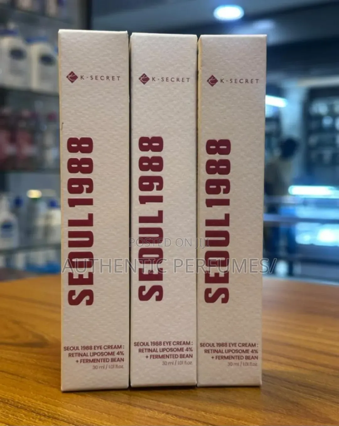 K-Secret SEOUL 1988 Retinal Liposome 4%+Fermented Bean Eye Cream 30ml