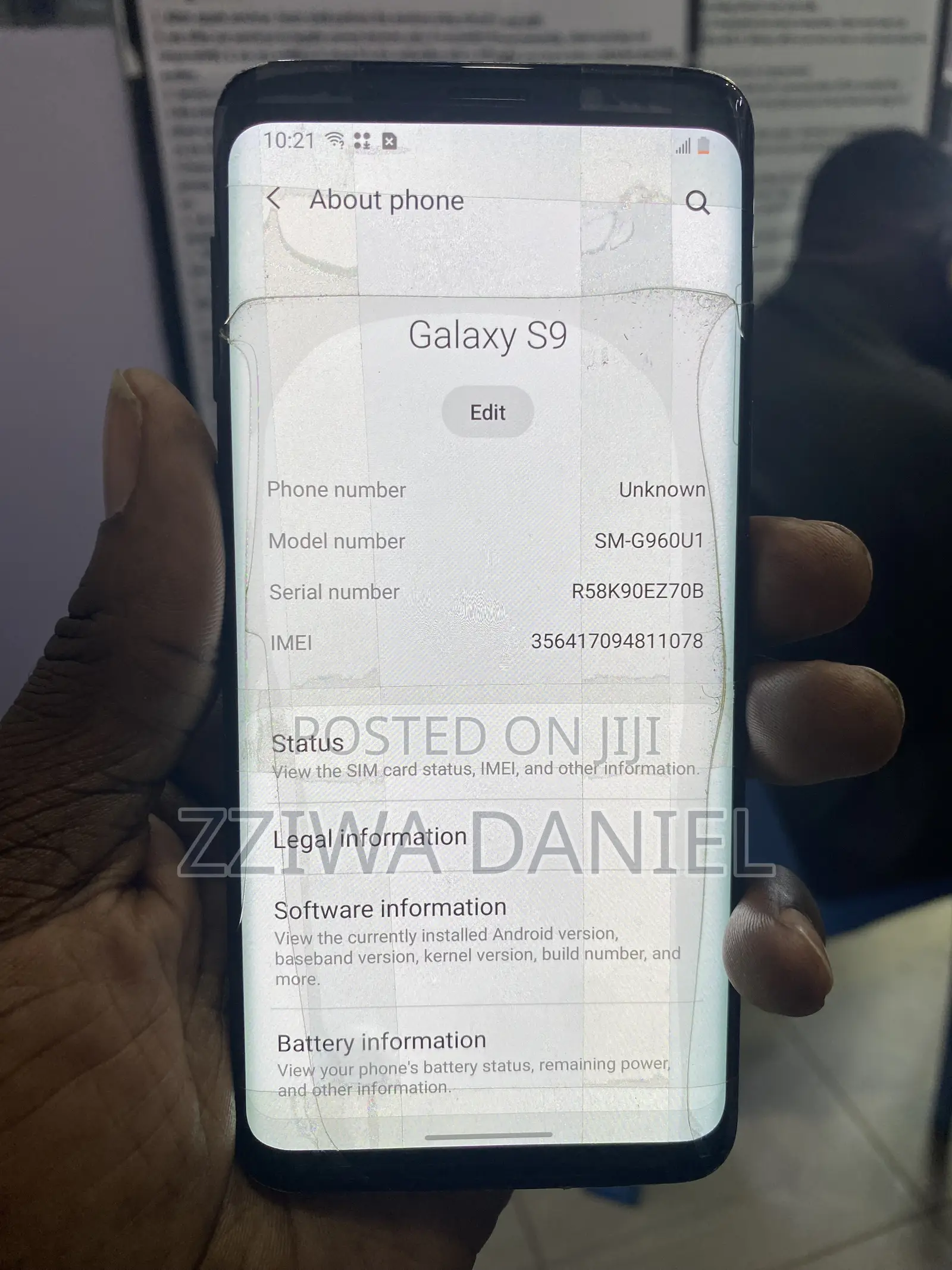Samsung Galaxy S9 64 GB Blue