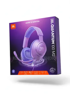 Brand New JBL Quantum 100M2 Wired Gaming Headset - Purple