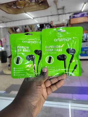 Oraimo Superior Deep Bass Wired in-Ear Earphones With a 3.5mm
