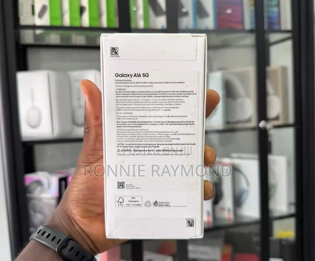 New Samsung Galaxy A16 5G 256 GB Gray
