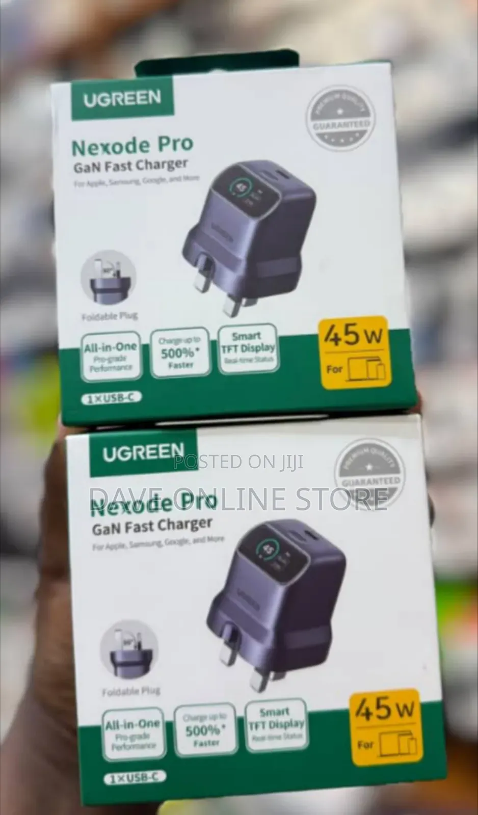 The UGREEN Nexode Pro 45W GaN Fast Charger