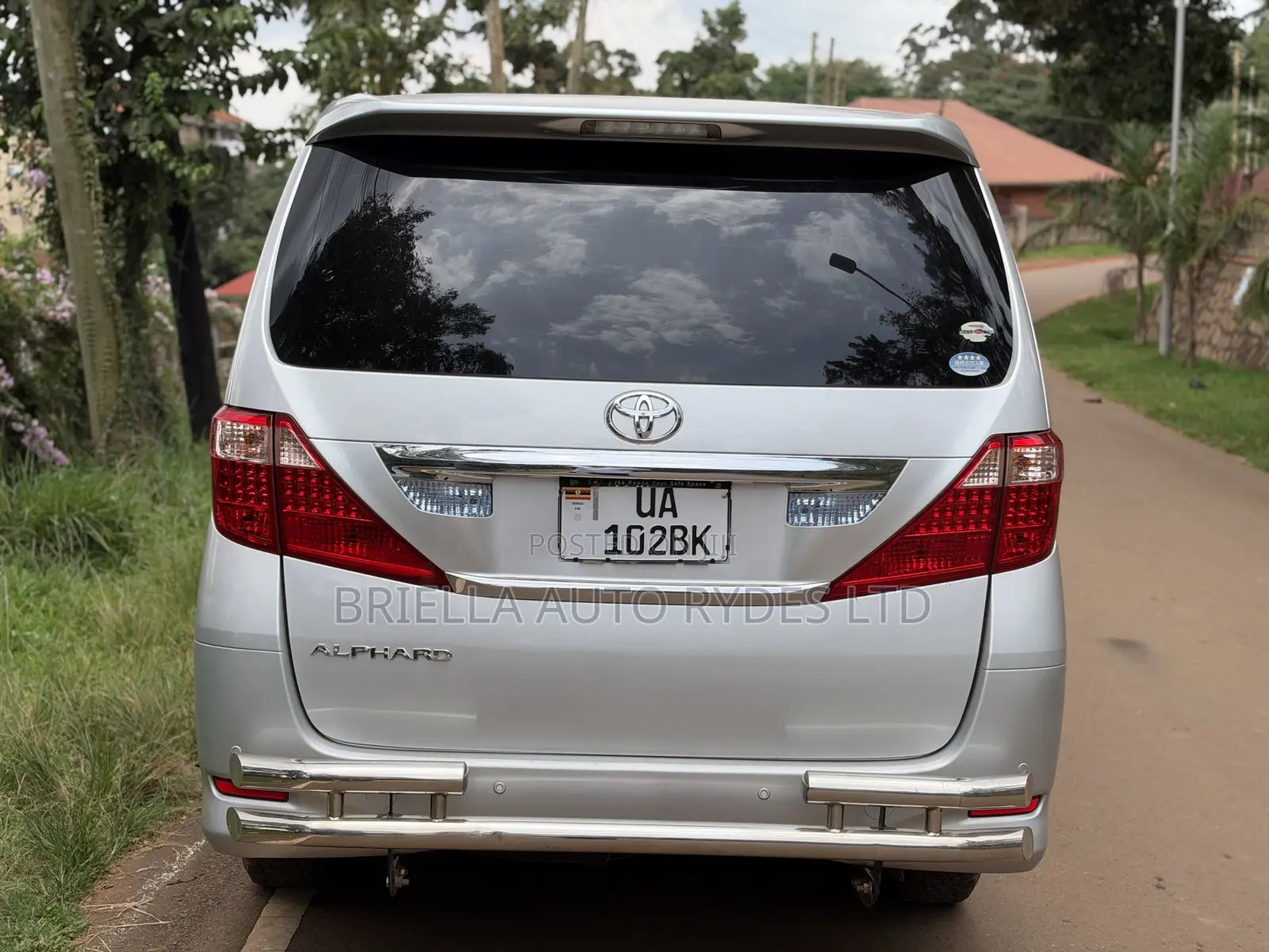Toyota Alphard 2009 Silver